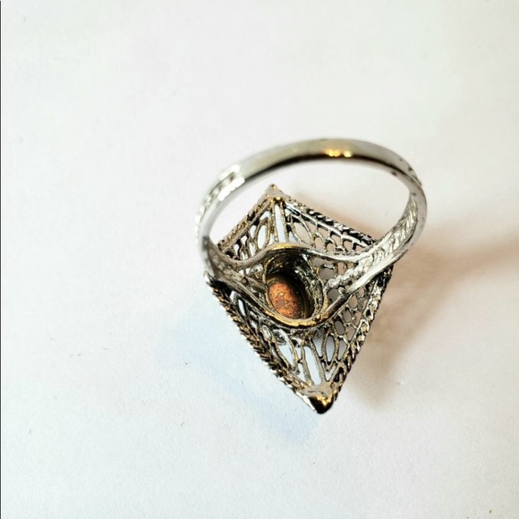 American made Sterling Silver women's ring. - Picture 4 of 4